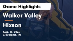Walker Valley  vs Hixson Game Highlights - Aug. 15, 2023