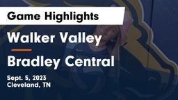 Walker Valley  vs Bradley Central  Game Highlights - Sept. 5, 2023