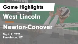 West Lincoln  vs Newton-Conover  Game Highlights - Sept. 7, 2023