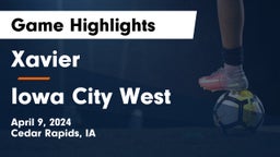 Xavier  vs Iowa City West Game Highlights - April 9, 2024