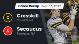Recap: Cresskill  vs. Secaucus  2017