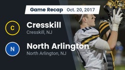 Recap: Cresskill  vs. North Arlington  2017