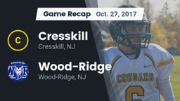 Recap: Cresskill  vs. Wood-Ridge  2017