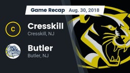 Recap: Cresskill  vs. Butler  2018