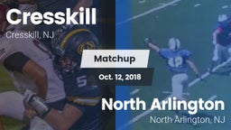 Matchup: Cresskill High Schoo vs. North Arlington  2018