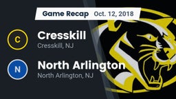 Recap: Cresskill  vs. North Arlington  2018