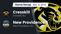Recap: Cresskill  vs. New Providence  2019
