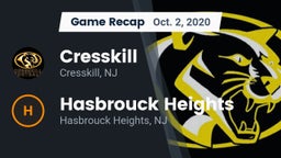 Recap: Cresskill  vs. Hasbrouck Heights  2020