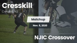 Matchup: Cresskill High Schoo vs. NJIC Crossover 2020