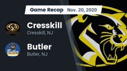 Recap: Cresskill  vs. Butler  2020