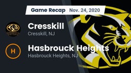 Recap: Cresskill  vs. Hasbrouck Heights  2020