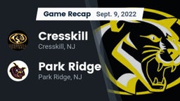 Recap: Cresskill  vs. Park Ridge  2022