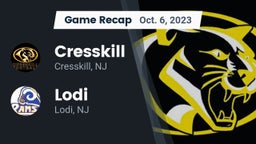 Recap: Cresskill  vs. Lodi  2023