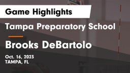 Tampa Preparatory School vs Brooks DeBartolo Game Highlights - Oct. 16, 2023