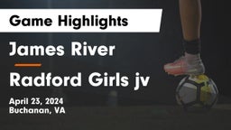 James River  vs Radford  Girls jv Game Highlights - April 23, 2024