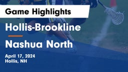 Hollis-Brookline  vs Nashua North  Game Highlights - April 17, 2024
