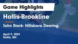 Hollis-Brookline  vs John Stark- Hillsboro Deering Game Highlights - April 9, 2024