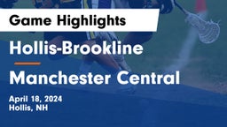 Hollis-Brookline  vs Manchester Central Game Highlights - April 18, 2024