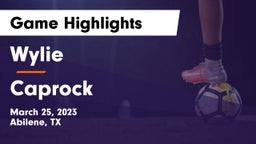 Wylie  vs Caprock  Game Highlights - March 25, 2023