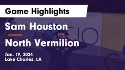 Sam Houston  vs North Vermilion  Game Highlights - Jan. 19, 2024