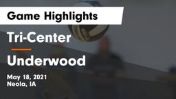 Tri-Center  vs Underwood  Game Highlights - May 18, 2021