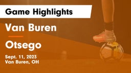 Van Buren  vs Otsego  Game Highlights - Sept. 11, 2023