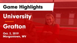 University  vs Grafton Game Highlights - Oct. 2, 2019