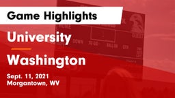 University  vs Washington  Game Highlights - Sept. 11, 2021
