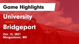 University  vs Bridgeport  Game Highlights - Oct. 13, 2021