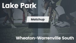 Matchup: Lake Park High vs. Wheaton-Warrenville South  - Boys Varsity Football 2016