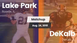 Matchup: Lake Park High vs. DeKalb  2018