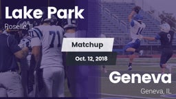Matchup: Lake Park High vs. Geneva  2018