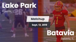 Matchup: Lake Park High vs. Batavia  2019