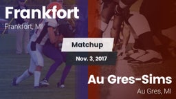 Matchup: Frankfort High Schoo vs. Au Gres-Sims  2017