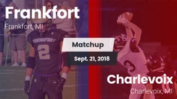 Matchup: Frankfort High Schoo vs. Charlevoix  2018