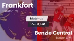Matchup: Frankfort High Schoo vs. Benzie Central  2018