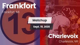 Matchup: Frankfort High Schoo vs. Charlevoix  2020