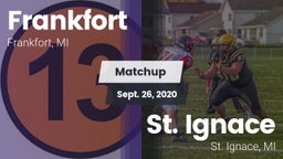 Matchup: Frankfort High Schoo vs. St. Ignace 2020