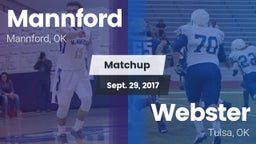 Matchup: Mannford  vs. Webster  2017