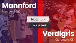 Matchup: Mannford  vs. Verdigris  2017