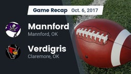 Recap: Mannford  vs. Verdigris  2017