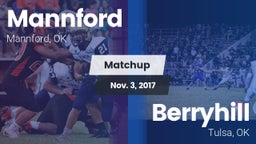 Matchup: Mannford  vs. Berryhill  2017