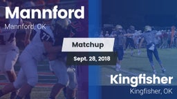 Matchup: Mannford  vs. Kingfisher  2018