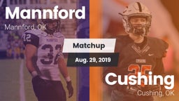Matchup: Mannford  vs. Cushing  2019
