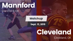 Matchup: Mannford  vs. Cleveland  2019
