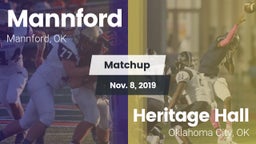 Matchup: Mannford  vs. Heritage Hall  2019