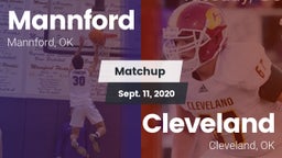 Matchup: Mannford  vs. Cleveland  2020