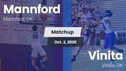 Matchup: Mannford  vs. Vinita  2020