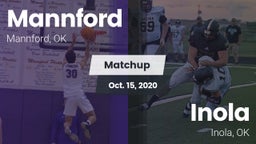 Matchup: Mannford  vs. Inola  2020