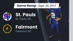Recap: St. Pauls  vs. Fairmont  2017